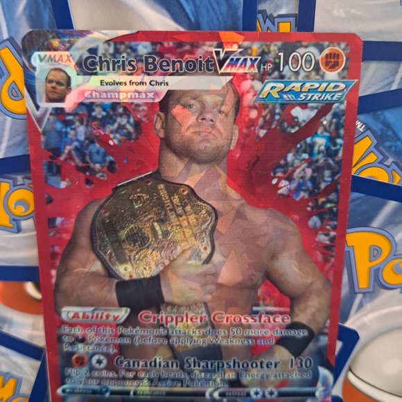 Chris Benoit Pokemon Card - Picture 3 of 8